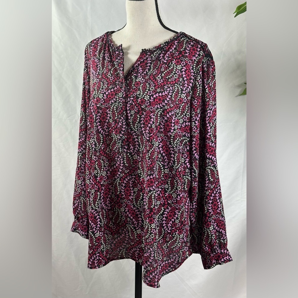 Talbots Red Fitted 3/4 Sleeve 🍓 - Picture 6 of 11